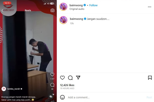 Viral Video Baim Wong Marah, Ternyata Persiapan Tambah Lapak Jualan Streaming ke Shopee Live
