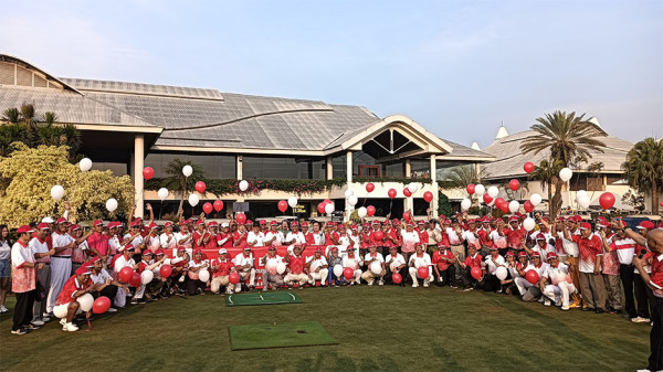 Agum Gumelar Buka Turnamen Golf HUT Ke-64 Pepabri
