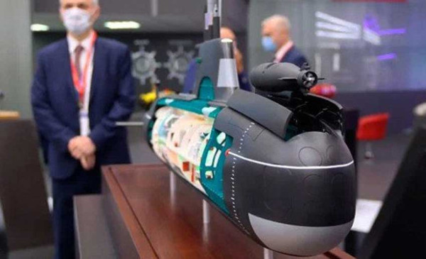 Rusia Bikin Kapal Selam Baru P-750B, Bersenjata Drone Tempur Laut Mematikan