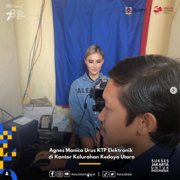 Agnez Mo Urus KTP Elektronik Sendiri Bikin Heboh, Netizen: Fotonya Pasti Cantik