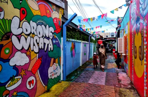 Lorong Wisata Sukses Hantarkan Pemkot Makassar Raih Indonesia Awards 2023