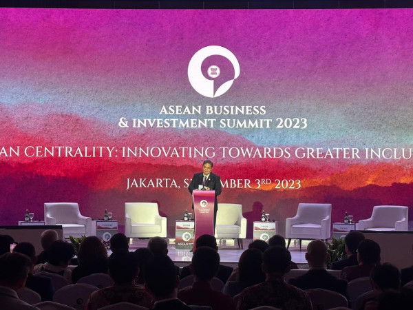 Menko Perekonomian Airlangga Hartarto Tekankan Pentingnya Upaya Inklusif dan Kolaboratif dari Sektor Swasta ASEAN