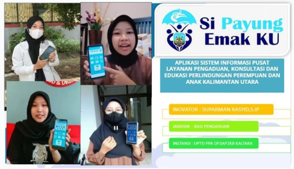 Berkat Aplikasi Si Payung Emak KU, Pemprov Kalimantan Utara Raih Penghargaan Indonesia Awards 2023
