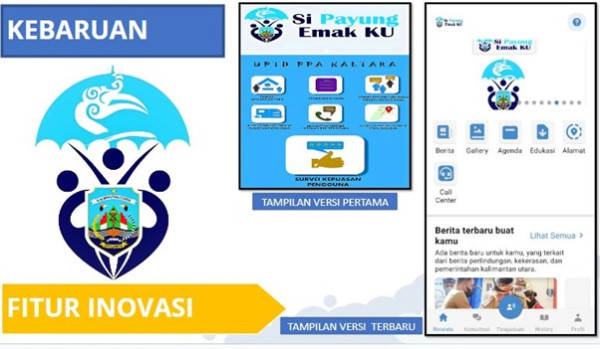 Berkat Aplikasi Si Payung Emak KU, Pemprov Kalimantan Utara Raih Penghargaan Indonesia Awards 2023