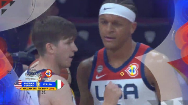 Pertarungan Dua Tim Tangguh, Amerika Serikat vs Italia di Perempat Final FIBA World Cup 2023, Malam ini, Live di iNews