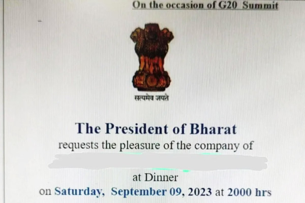 Heboh, India Ganti Nama Jadi Bharat