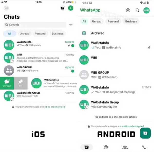 WhatsApp Siapkan Perubahan Desain Berbeda pada iPhone dan Android