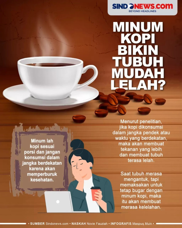 5 Bahaya Minum Kopi Berlebihan untuk Kesehatan, Bikin Kecanduan hingga Nyeri Dada