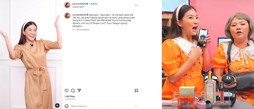 24 Jam Nonstop di Shopee Live, Ruben Onsu dan Sarwendah, hingga Aurel Meriahkan Puncak Kampanye 9.9