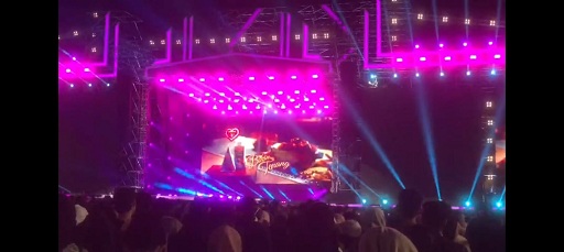 Berlangsung Meriah! Sasa Santan Ikut Sebar Kebahagiaan di LMAC Music For All Fest 2023