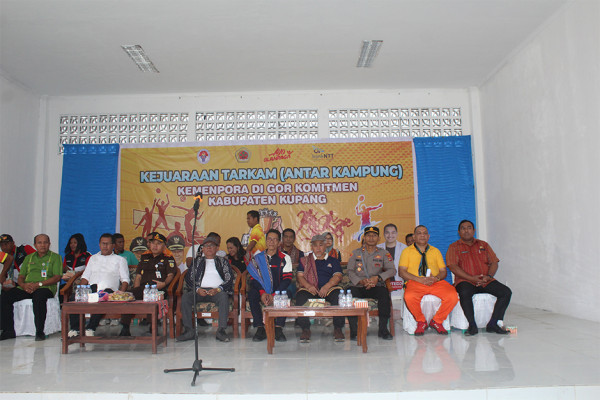 Kejuaraan Tarkam 2023 Kemenpora Resmi Dibuka di Kabupaten Kupang