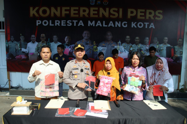 Jual Bayi via Media Sosial, 3 Pelaku Ditangkap Satreskrim Polresta Malang Kota