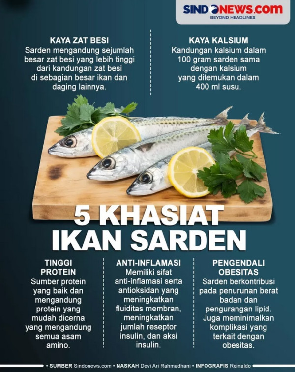 5 Makanan Terbaik untuk Kesehatan Otak, Bisa Tingkatkan Daya Ingat