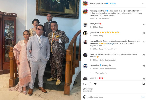 Pesan Hotman Paris untuk Fritz Hutapea yang Menikah Hari Ini: Kembali ke Istri Meski Habis Nakal