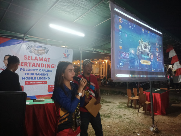 Bacaleg Perindo Tati Sri dan Arjun Sitorus Gelar Turnamen Mobile Legend di Kampung Pulo Depok