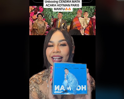 Bongkar Souvenir Pernikahan Anak Hotman Paris, Melaney Ricardo Ngakak Lihat Gambar Ini