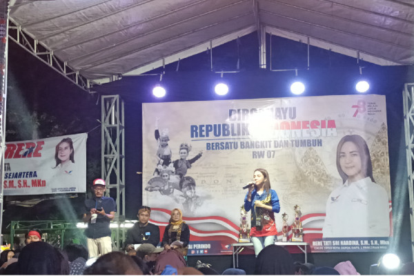 Pesta Rakyat Kebudayaan yang Digelar Bacaleg Perindo di Rangkapan Jaya Depok Berlangsung Meriah
