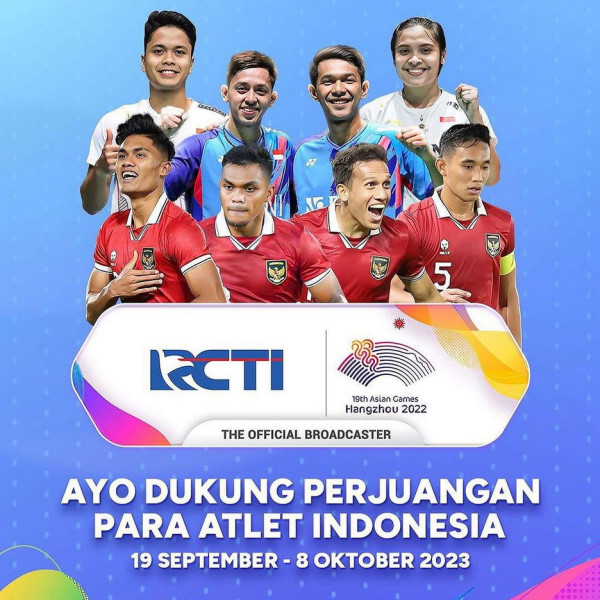 Dukung dan Saksikan Laga Atlet Indonesia di 19th Asian Games Hangzhou Hanya di RCTI, MNCTV & iNews!