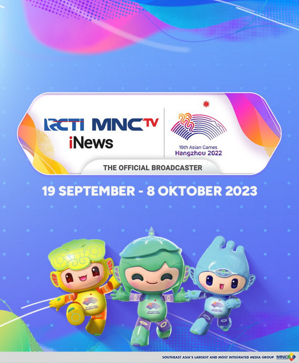 Dukung dan Saksikan Laga Atlet Indonesia di 19th Asian Games Hangzhou Hanya di RCTI, MNCTV & iNews!