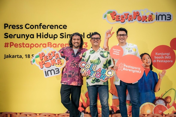 IM3 Kembali Hadirkan Festival Musik PESTAPORA, Ajak Anak Muda Nikmati Hidup Simpel