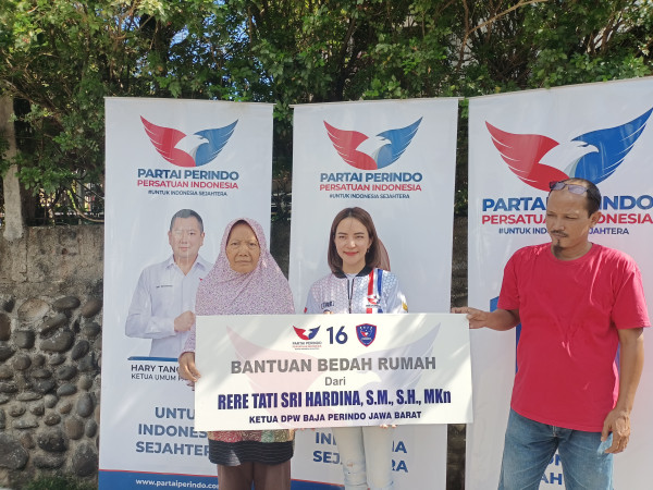 Aksi Nyata! Baja Perindo Jabar dan Partai Perindo Depok Perbaiki Rumah Tak Layak Huni Milik Lansia