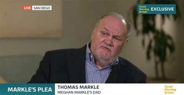 Ayah Sebut Meghan Markle Kejam Gegara Tidak Izinkan Bertemu Cucu