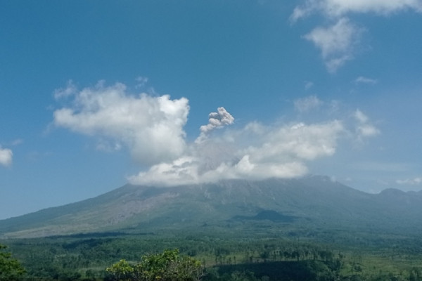Semeru Erupsi Lagi di Jumat Legi, Status Siaga Level III
