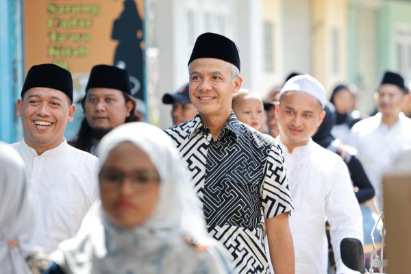Ganjar Pranowo Didoakan Kiai dan Santri di Pasuruan Jadi Pemimpin Masa Depan