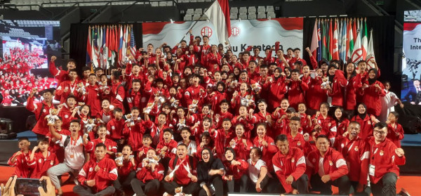 Hebat! Indonesia Juara Umum Karatedo International Championships 2023