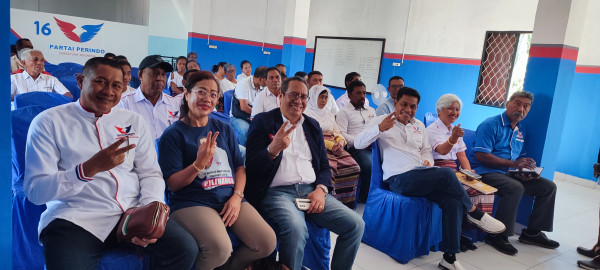 Konsolidasi Partai Perindo di Lembata, Ini Harapan Bacaleg Karolus Karni Lando