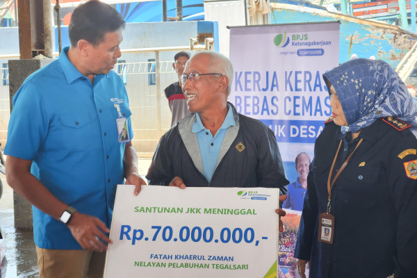 Kunjungi PPP Tegalsari, Dirut BPJS Ketenagakerjaan: Semua Pekerja Berhak Dapat Perlindungan