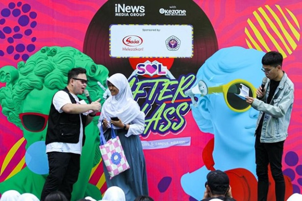 Jebung dan Suara Kayu Gebrak SOL After Class Pertama di SMAN 68 Jakarta