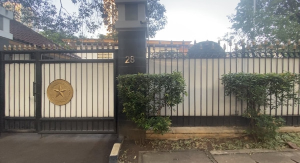 Suasana Rumah Dinas Mentan Syahrul Yasin Limpo
