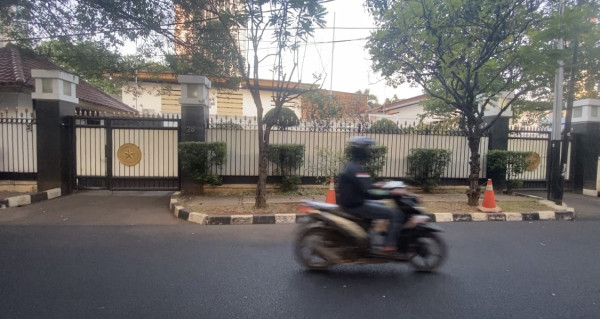 Suasana Rumah Dinas Mentan Syahrul Yasin Limpo
