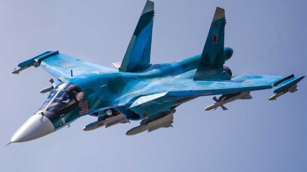 Andalan Rusia untuk Gempur Ukraina, Pesawat Su-34 Fullback Dilengkapi Fitur dan Rudal Canggih