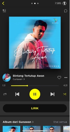 Gunawan Ungkap Keseruan di Balik Pembuatan Lagu Bintang Tertutup Awan, Download Lagunya secara GRATIS di TREBEL!