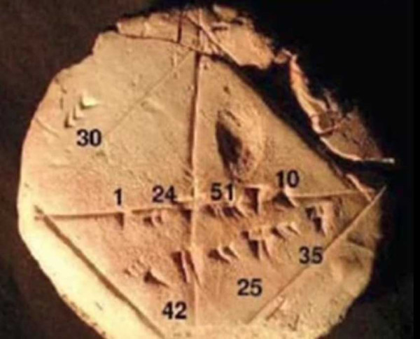 Ilmuwan Kaget, Bangsa Babilonia Gunakan Rumus Matematika Segitiga 1000 Tahun Sebelum Pythagoras