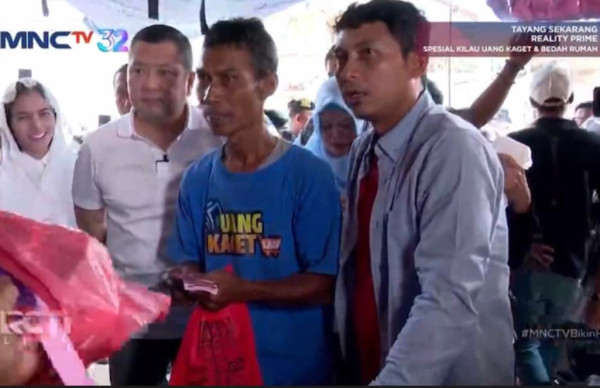 Seru! Hary Tanoesoedibjo Ikut Belanja ke Pasar, Jadi Bintang Tamu Bedah Rumah dan Uang Kaget Lagi