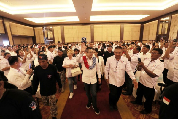 Konsolidasi se-Sulut, HT Tegaskan Komitmen Partai Perindo Perjuangkan Kesejahteraan Rakyat
