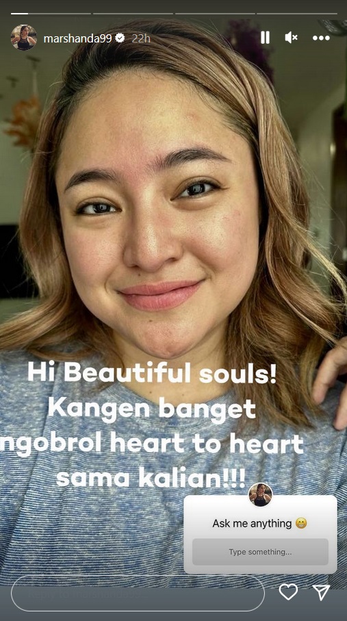 Marshanda Sapa Ramah Netizen, Malah Di-Bully Wajah Gradakan