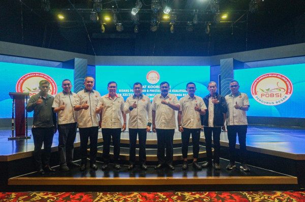 Hary Tanoesoedibjo Buka Rakor PB POBSI Jelang Kualifikasi PON XXI