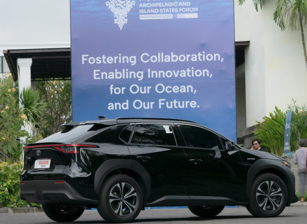 66 Unit Toyota bZ4X Jadi Kendaraan Operasional Delegasi Peserta KTT AIS 2023 di Nusa Dua Bali