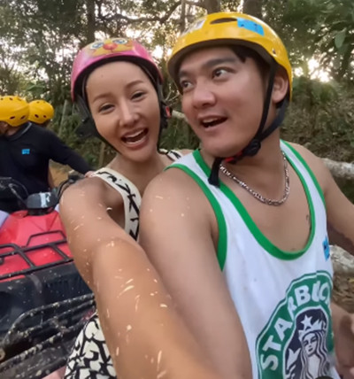 Perut Lucinta Luna Mendadak Kempes saat Main ATV, Netizen: Hamilnya Bongkar Pasang Kayak Lego