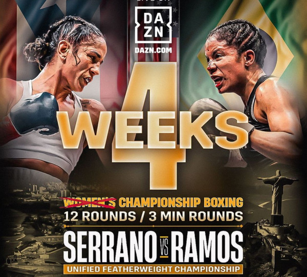 Amanda Serrano vs Danila Ramos: Duel Tinju Wanita Pertama dengan Durasi 12 Ronde
