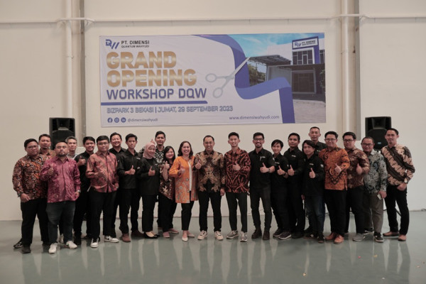 Meningkat Kualitas Produksi, DQW Resmikan Workshop dan Warehouse Baru di Bekasi