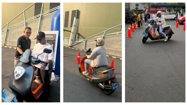 Sosialisasi Motor Listrik, Momotor.id Gandeng Yadea Bikin Pameran EVPerience