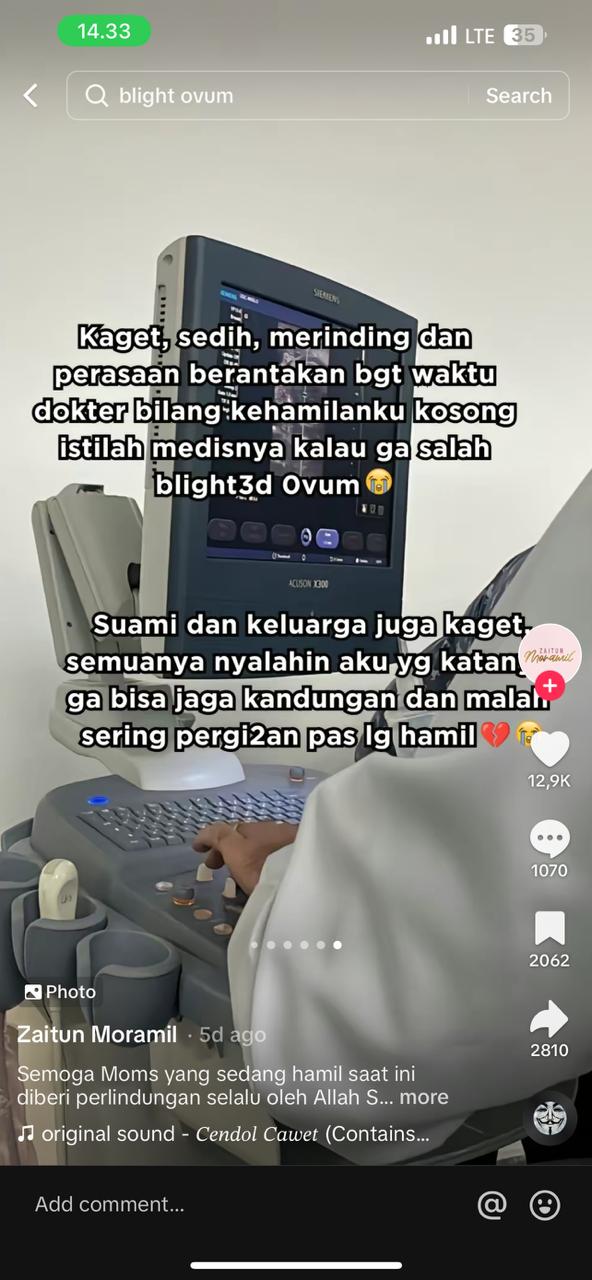 Viral! Wanita Curhat Kehilangan Janin di Kandungannya usai Keluar saat Maghrib, Kisahnya Pilu