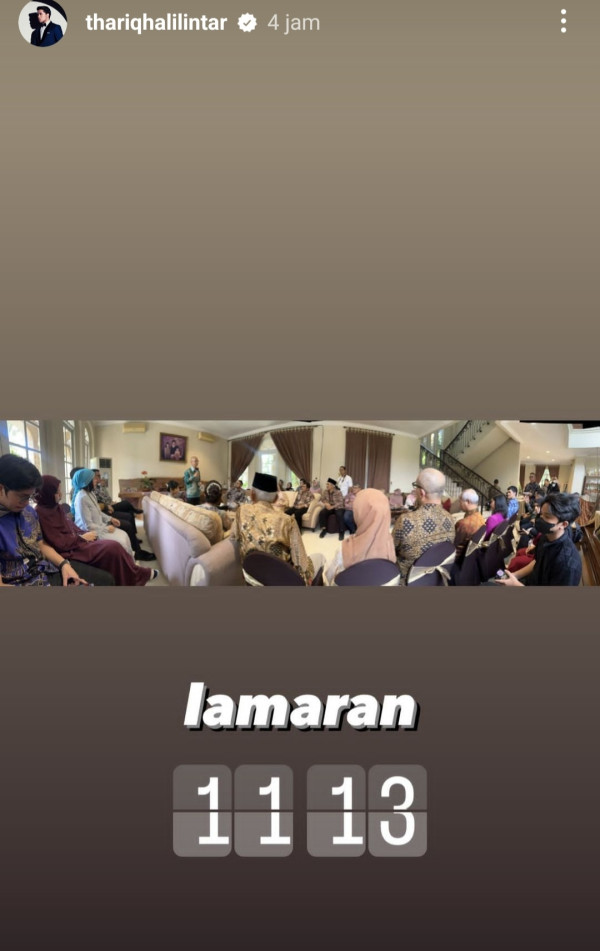 Thariq Halilintar Pamer Momen Lamaran, Tunangan dengan Aaliyah Massaid?