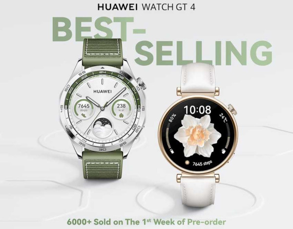 Smartwatch Jadi Ikon Gaya, Penjualan Huawei Watch GT 4 Tembus 6.000 Unit dalam Sepekan