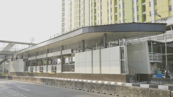 Revitalisasi Halte Transjakarta Pasar Rumput Selesai, Intip Wajah Baru dan Fasilitasnya